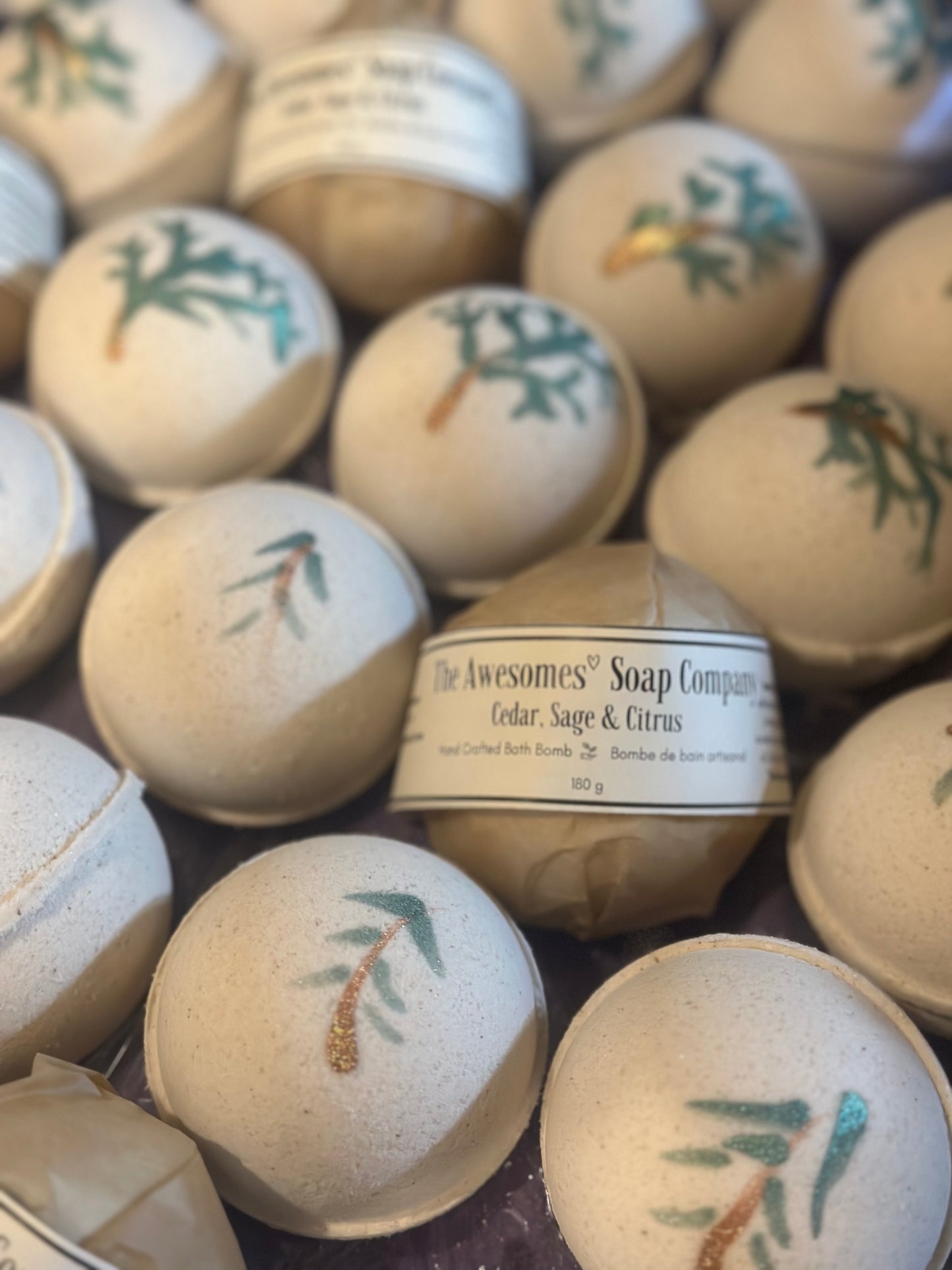 Organic Shea & Hemp Bath Bombs