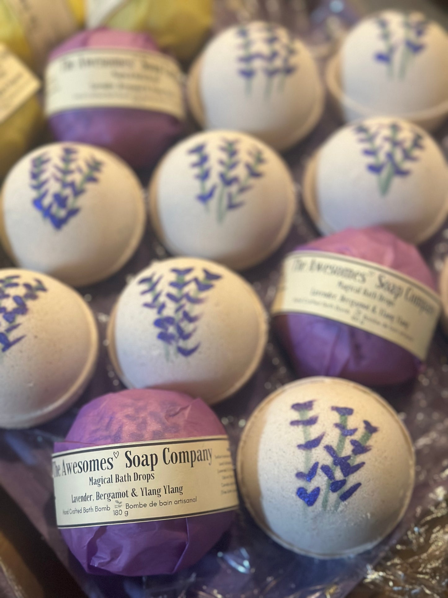 Organic Shea & Hemp Bath Bombs