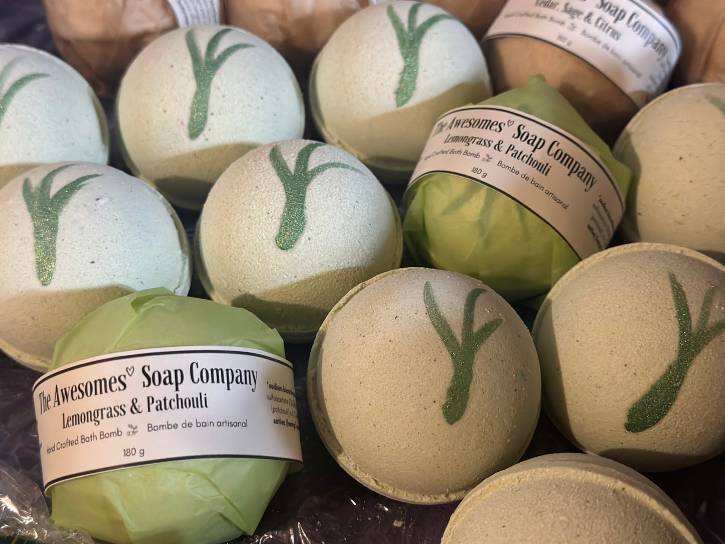 Organic Shea & Hemp Bath Bombs